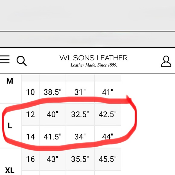 Vintage Wilson’s Leather Cropped Moto Jacket - Size Large - Picture 5 of 5